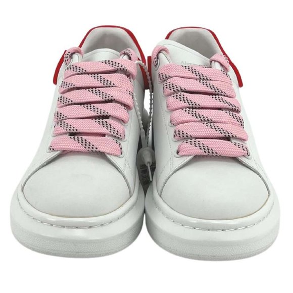 Alexander McQueen | Women's Pelles Gomma Sneaker | White, Pink & Red | Size 38 - Picture 2 of 9